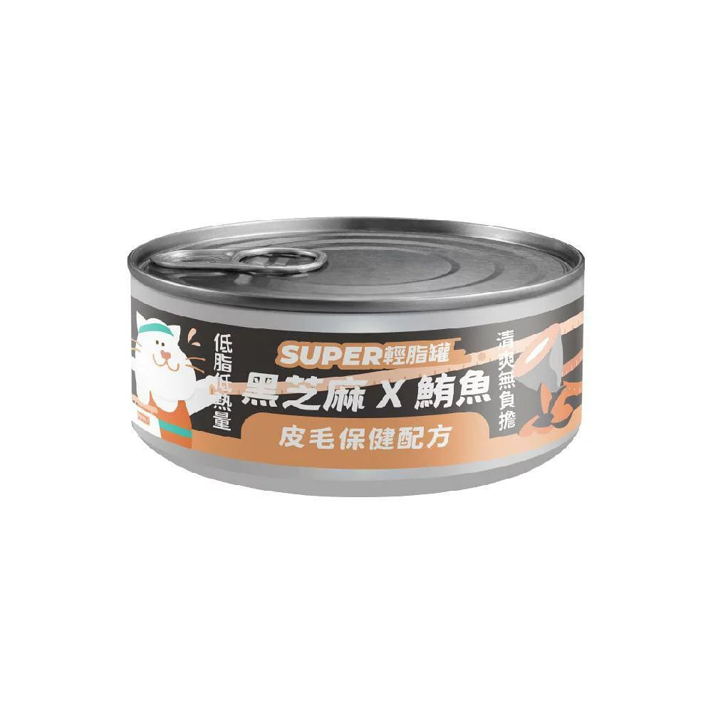 陪心寵糧| 貓SUPER小黑輕脂罐