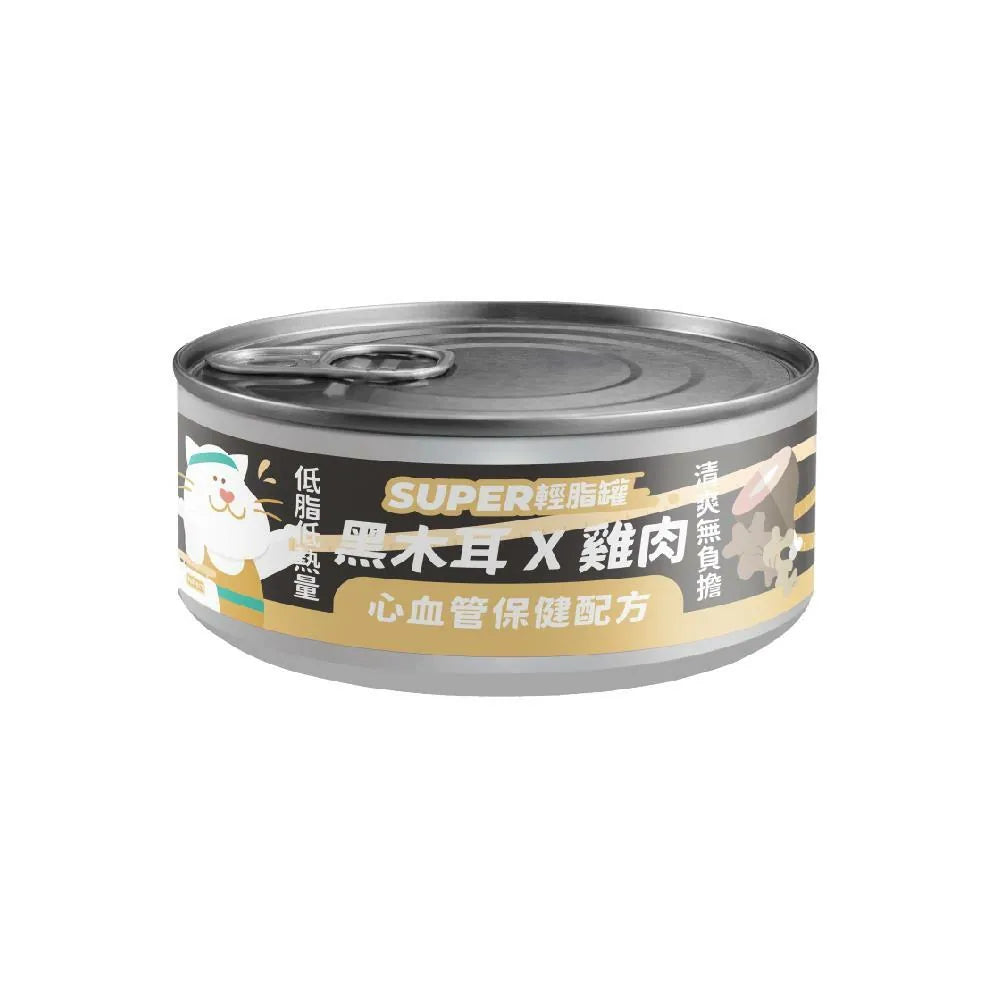陪心寵糧| 貓SUPER小黑輕脂罐