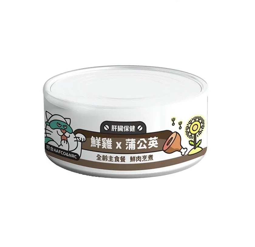 陪心寵糧| 貓Super『新』小白主食罐 80g