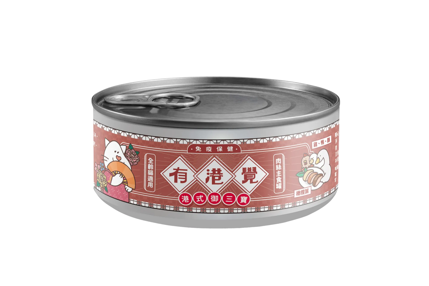 陪心寵糧| 有港覺肉絲主食罐