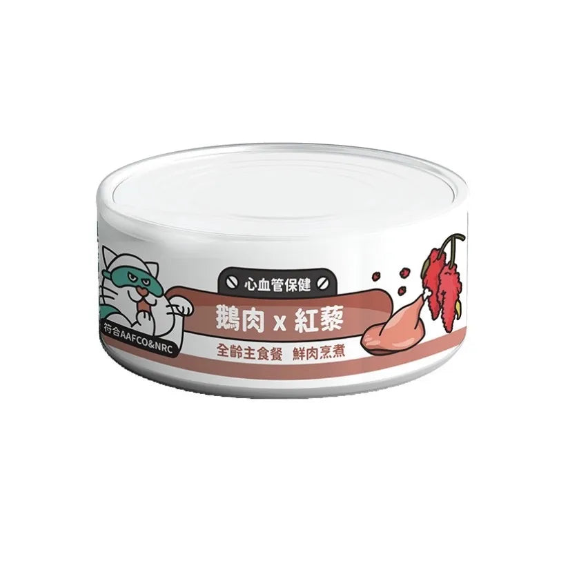 陪心寵糧| 貓Super『新』小白主食罐 80g