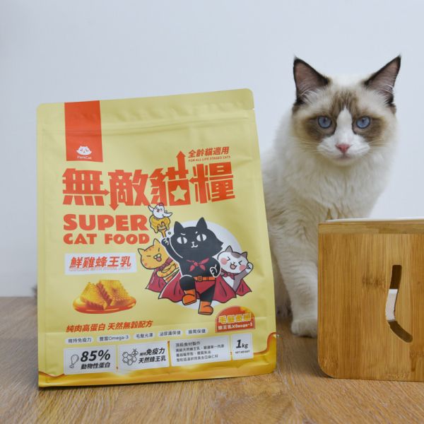 ParkCat貓樂園 無敵貓糧 鮮雞蜂王乳+天然無穀低碳貓糧(全齡貓)
