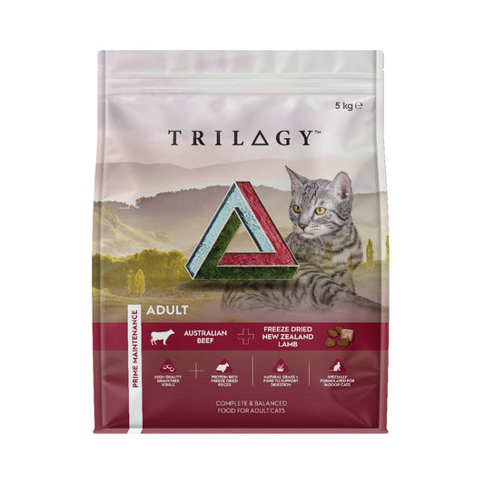 澳洲 Trilogy 奇境 貓用無穀乾糧 - 澳洲牛肉+5%紐西蘭羊肺凍乾 (經典滋補配方)