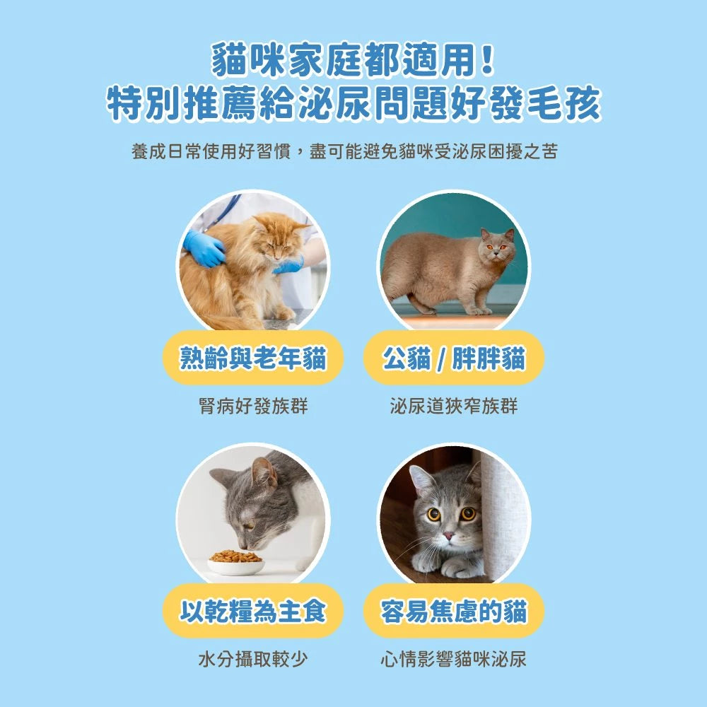 汪喵星球 泌尿健康檢測隱血砂&顆粒