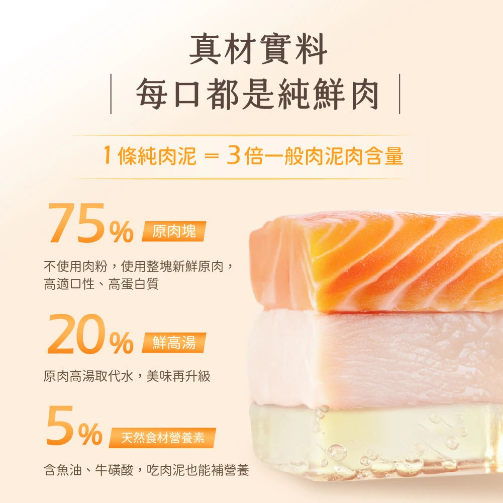 汪喵星球 無膠純肉泥