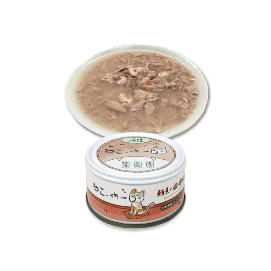 吶一口無榖貓湯罐 80g(24罐或以上平均$13.5)