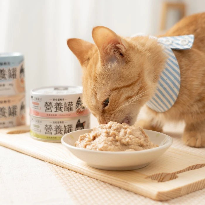 汪喵星球 幼母貓營養無膠主食罐 | 80G&165G