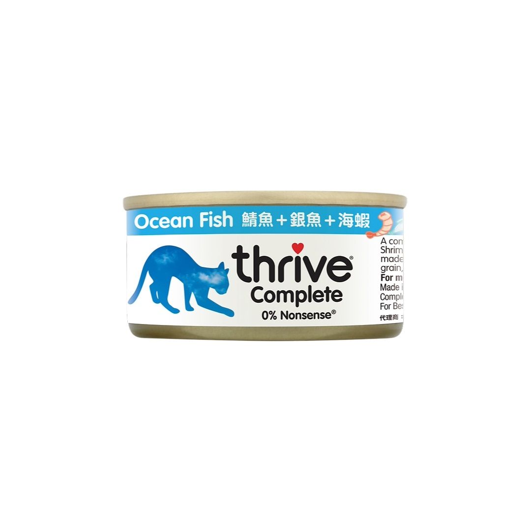 Thrive 脆樂芙 整全膳食100%貓貓主食罐 (一箱12罐優惠價$142)