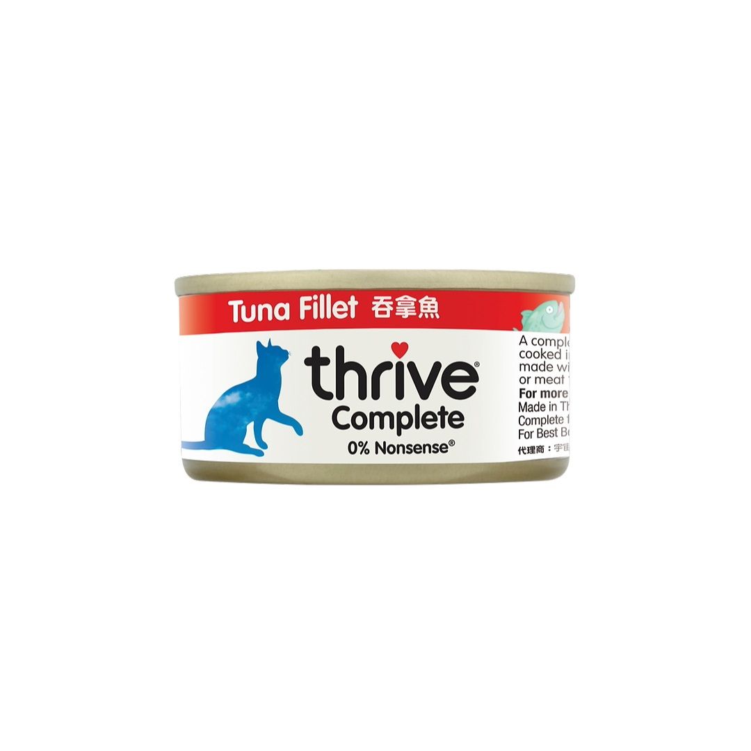Thrive 脆樂芙 整全膳食100%貓貓主食罐 (一箱12罐優惠價$142)