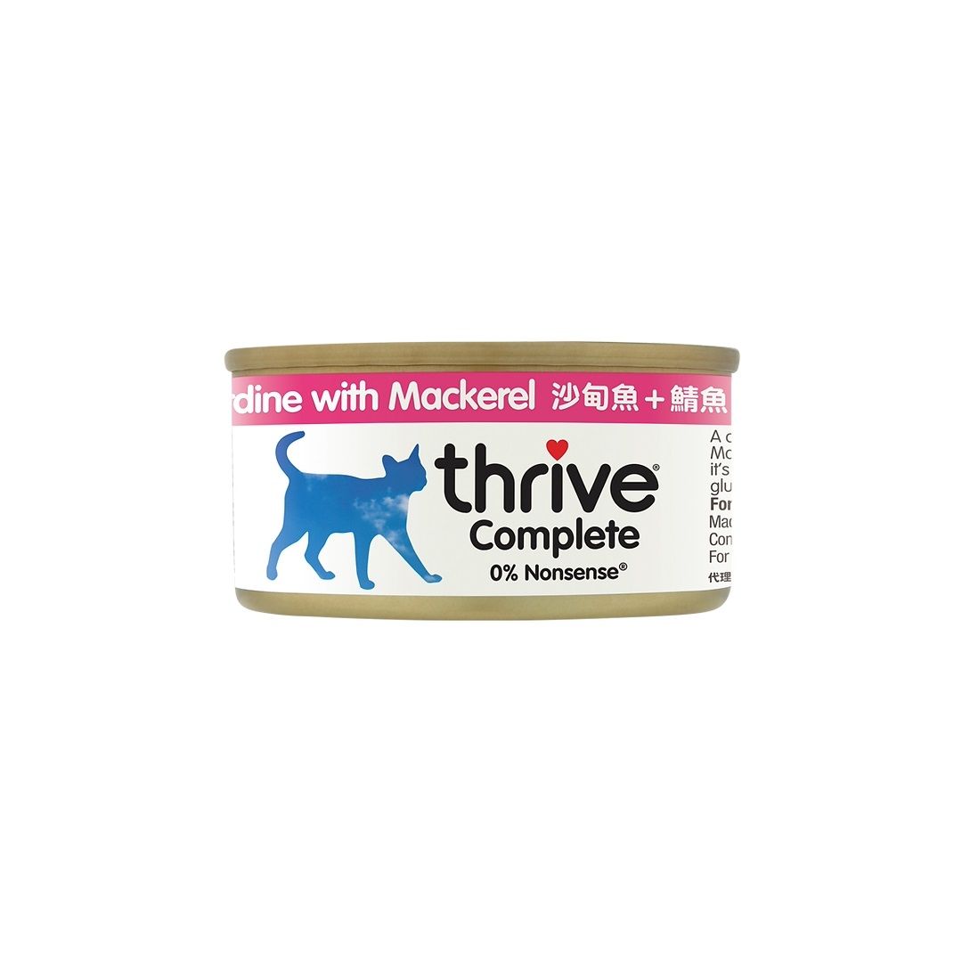 Thrive 脆樂芙 整全膳食100%貓貓主食罐 (一箱12罐優惠價$142)