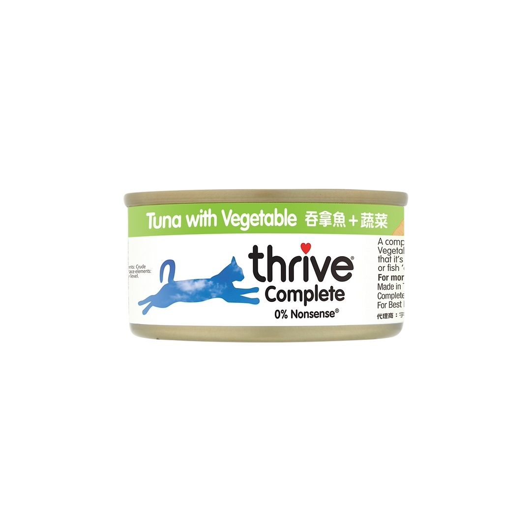 Thrive 脆樂芙 整全膳食100%貓貓主食罐 (一箱12罐優惠價$142)