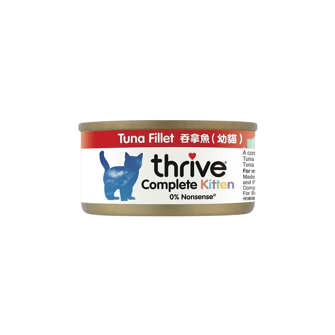 Thrive 脆樂芙 整全膳食100%貓貓主食罐 (一箱12罐優惠價$142)