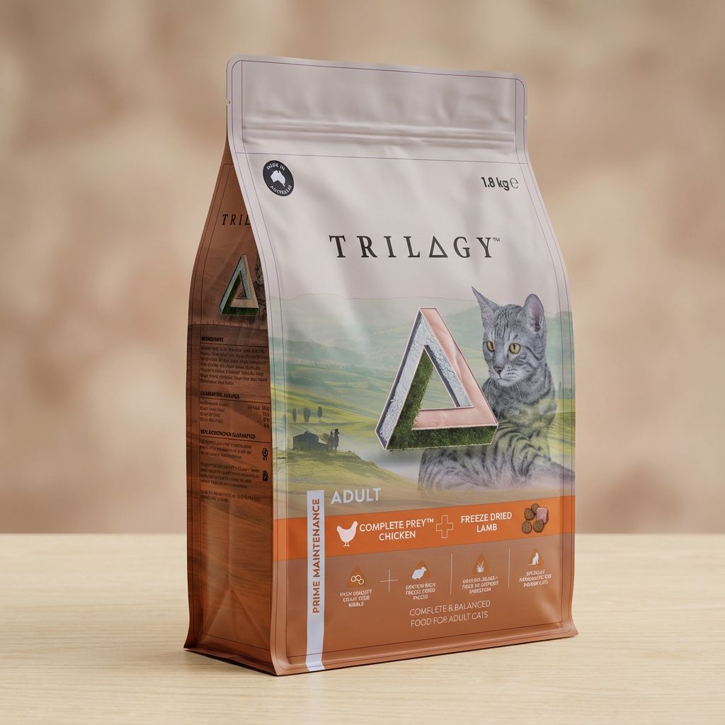 澳洲 Trilogy 奇境 貓用無穀乾糧 - 澳洲雞肉+5%紐西蘭羊肺凍乾 (天然高蛋白配方)