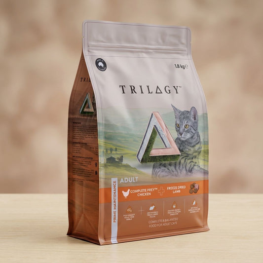 澳洲 Trilogy 奇境 貓用無穀乾糧 - 澳洲雞肉+5%紐西蘭羊肺凍乾 (天然高蛋白配方)