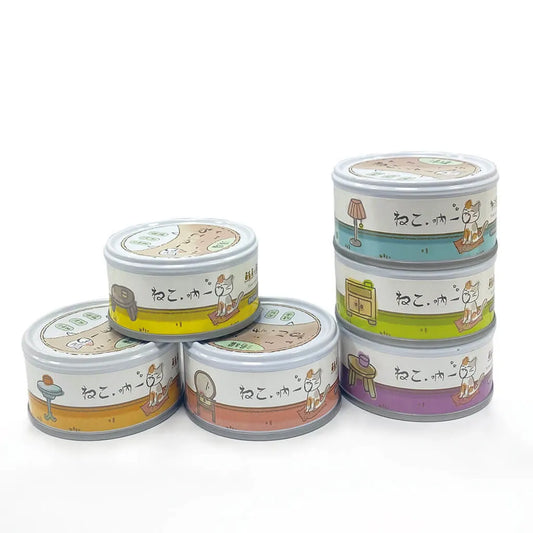 吶一口無榖貓湯罐 80g（24罐或以上平均$13.5）