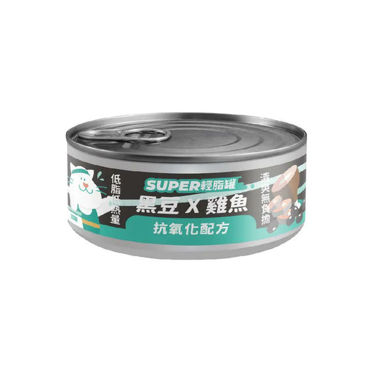 陪心寵糧| 貓SUPER小黑輕脂罐