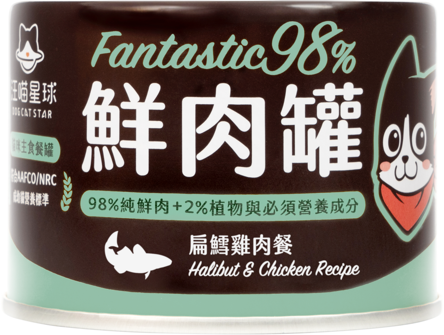 汪喵星球 貓用 FANTASTIC 98% 鮮肉無膠主食罐｜80G&165G