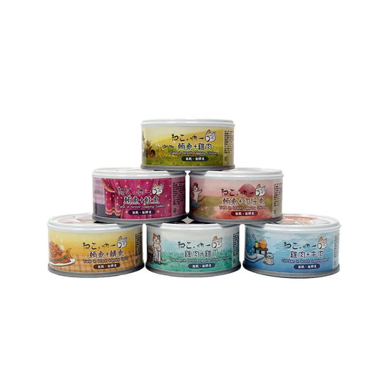 吶一口肉多多鮮肉貓罐 70g（24罐或以上平均$13.5）