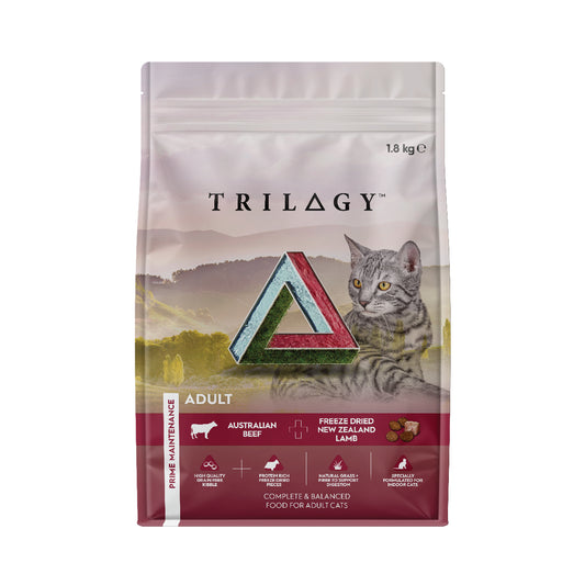 澳洲 Trilogy 奇境 貓用無穀乾糧 - 澳洲牛肉+5%紐西蘭羊肺凍乾 (經典滋補配方)