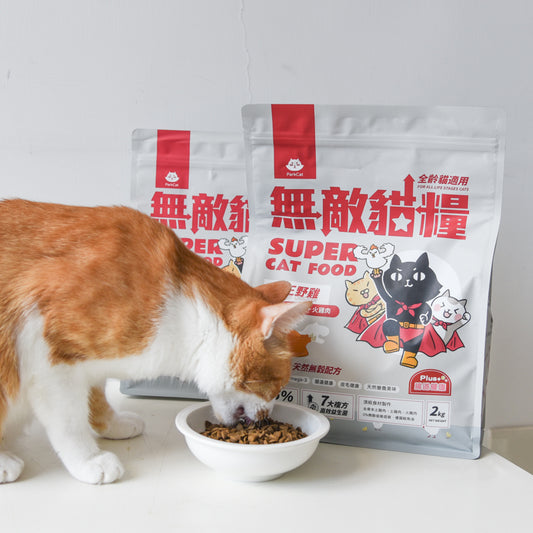 ParkCat貓樂園 無敵貓糧 在地野放鮮雞肉/土雞肉/火雞肉+7大複方高效益生菌（全齡貓）- 霸王野雞